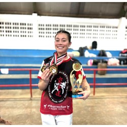 Atleta campo-larguense conquista medalhas no karatê em São Paulo